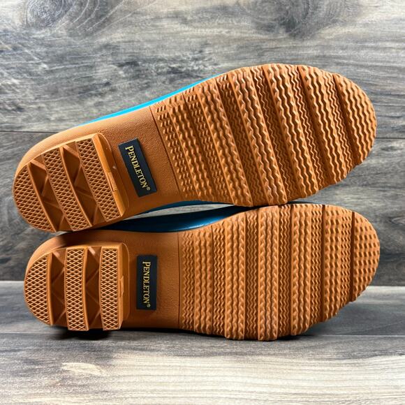 NIB Pendleton Pagosa Spring 9M Garden Rain Clogs Waterproof Turquoise - Picture 9 of 12